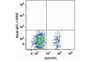 Flow Cytometry (FACS) image for anti-Chemokine (C-X-C Motif) Receptor 5 (CXCR5) antibody (Alexa Fluor 647) (ABIN2657143) (CXCR5 antibody  (Alexa Fluor 647))