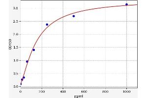 Typical standard curve (CYP11B1 ELISA Kit)