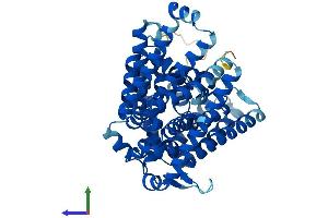Protein Structure (PS) image for Hedgehog Acyltransferase (HHAT) (AA 1-499) protein (His tag) (ABIN7558778)