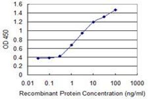 ELISA image for anti-Adaptor-Related Protein Complex 2, beta 1 Subunit (AP2B1) (AA 585-651) antibody (ABIN513161)