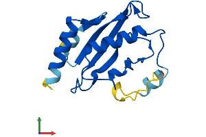 Protein Structure (PS) image for Ubiquitin-Conjugating Enzyme E2W (UBE2W) (AA 1-151) protein (His tag) (ABIN7555904)