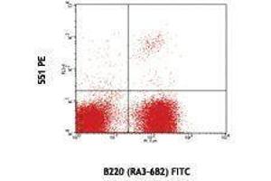 Flow Cytometry (FACS) image for anti-Siglec H antibody (PE) (ABIN2663879) (Siglec H antibody  (PE))
