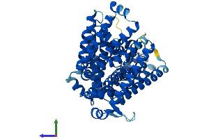 Protein Structure (PS) image for Hedgehog Acyltransferase (HHAT) (AA 1-493) protein (His tag) (ABIN7548298)