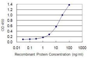 Detection limit for recombinant GST tagged LGALS3 is 0. (Galectin 3 antibody  (AA 1-250))