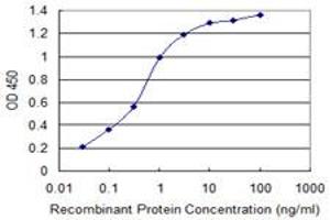 Detection limit for recombinant GST tagged ATCAY is 0. (ATCAY antibody  (AA 3-68))