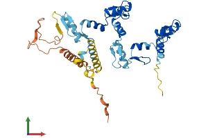 Protein Structure (PS) image for Zinc Finger Protein 124 (ZNF124) (AA 1-351) protein (His tag) (ABIN7545446)