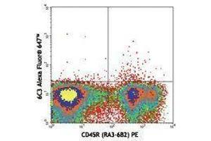 Flow Cytometry (FACS) image for anti-Glutamyl Aminopeptidase (Aminopeptidase A) (ENPEP) antibody (Alexa Fluor 647) (ABIN2657970) (ENPEP antibody  (Alexa Fluor 647))