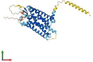 Protein Structure (PS) image for Somatostatin Receptor 2 (SSTR2) (AA 1-369) protein (His tag) (ABIN7563098)