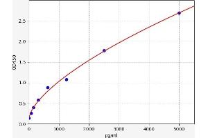 Typical standard curve (BDH1 ELISA Kit)