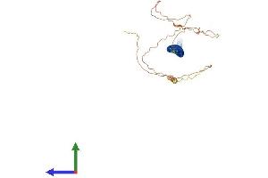 AlphaFold protein structure predicition of Mouse Recombinant Golm1 Protein, UniprotID Q91XA2 (GOLM1 Protein (AA 1-393) (His tag))