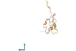 AlphaFold protein structure predicition of Mouse Recombinant Smcp Protein, UniprotID P15265 (SMCP Protein (AA 1-143) (His tag))