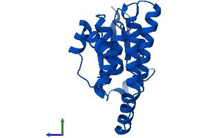 AlphaFold protein structure predicition of Human Recombinant HPGDS Protein, UniprotID O60760