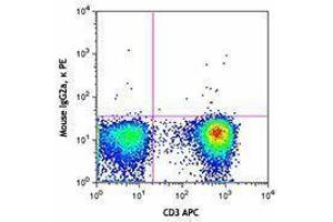 Flow Cytometry (FACS) image for anti-Interleukin 16 (IL16) (AA 615-630) antibody (PE) (ABIN2662757) (IL16 antibody  (AA 615-630) (PE))