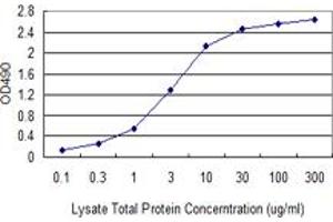 ELISA image for ACTA2 (Human) Matched Antibody Pair (ABIN1340666)