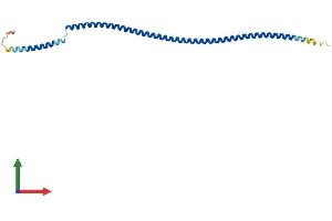 AlphaFold protein structure predicition of Mouse Recombinant Spata24 Protein, UniprotID Q6P926