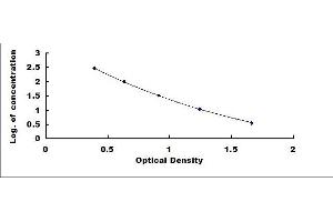 Typical standard curve (PIICP ELISA Kit)