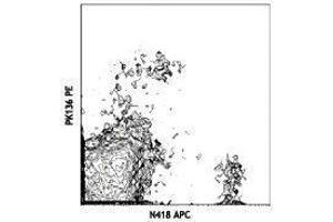 Flow Cytometry (FACS) image for anti-Integrin, alpha X (Complement Component 3 Receptor 4 Subunit) (ITGAX) antibody (APC) (ABIN2658849) (CD11c antibody  (APC))