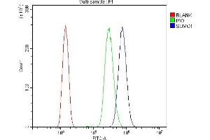 Flow Cytometry analysis of HL-60 cells using anti-Sumo 1/SUMO1 antibody (ABIN7603002).