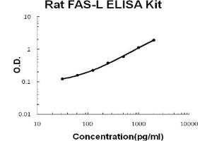 Rat FAS-L Accusignal ELISA Kit Rat FAS-L AccuSignal ELISA Kit standard curve.