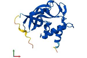 Protein Structure (PS) image for gamma-Glutamylcyclotransferase (GGCT) (AA 1-188) protein (His tag) (ABIN7547945)
