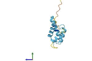 Protein Structure (PS) image for S100 Calcium Binding Protein A14 (S100A14) (AA 1-104) protein (His tag) (ABIN7560923)