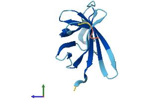 AlphaFold protein structure predicition of Human Recombinant MTCP1 Protein, UniprotID P56278