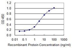 Detection limit for recombinant GST tagged TNFRSF17 is 0. (BCMA antibody  (AA 1-184))
