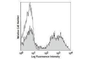 Flow Cytometry (FACS) image for anti-Integrin alpha M (ITGAM) antibody (PE) (ABIN2663958) (CD11b antibody  (PE))