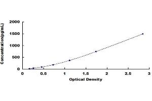 Typical Standard Curve (FASL ELISA Kit)