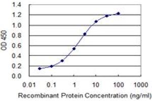 Detection limit for recombinant GST tagged CNTN4 is 0. (Contactin 4 antibody  (AA 800-898))