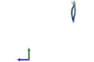 AlphaFold protein structure predicition of Human Recombinant CCDC172 Protein, UniprotID P0C7W6