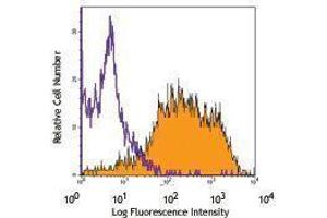 Flow Cytometry (FACS) image for anti-Melanoma Cell Adhesion Molecule (MCAM) antibody (FITC) (ABIN2661512) (MCAM antibody  (FITC))