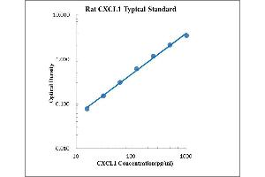 ELISA image for Chemokine (C-X-C Motif) Ligand 1 (Melanoma Growth Stimulating Activity, Alpha) (CXCL1) ELISA Kit (ABIN2472104) (CXCL1 ELISA Kit)