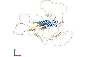AlphaFold protein structure predicition of Human Recombinant PLPPR4 Protein, UniprotID Q7Z2D5 (LPPR4 Protein (AA 1-763) (His tag))