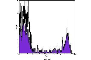 Flow Cytometry (FACS) image for anti-CD8 (CD8) antibody (PE) (ABIN2144769) (CD8 antibody  (PE))
