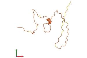 AlphaFold protein structure predicition of Human Recombinant KRTAP12-4 Protein, UniprotID P60329 (KRTAP12-4 Protein (AA 1-112) (His tag))