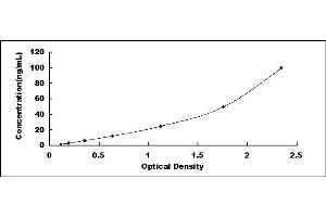 Typical standard curve (Aromatase ELISA Kit)