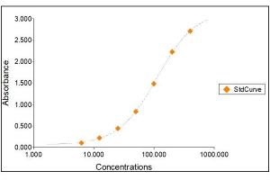 Standard Curve Graph (Albumin ELISA Kit)