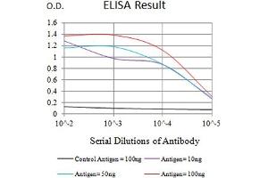 Black line: Control Antigen (100 ng),Purple line: Antigen (10 ng), Blue line: Antigen (50 ng), Red line:Antigen (100 ng) (TNFRSF12A antibody  (AA 28-80))