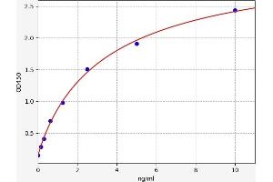 Typical standard curve (FARSB ELISA Kit)
