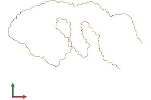 AlphaFold protein structure predicition of Human Recombinant KRTAP26-1 Protein, UniprotID Q6PEX3