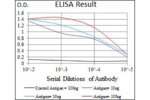 ELISA image for anti-MAP/microtubule Affinity-Regulating Kinase 3 (MARK3) (AA 435-658) antibody (ABIN1845731) (MARK3 antibody  (AA 435-658))