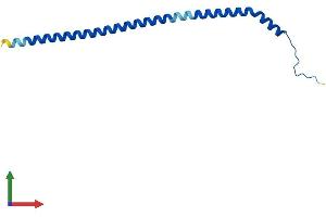 AlphaFold protein structure predicition of Human Recombinant ATP6V1G2 Protein, UniprotID O95670