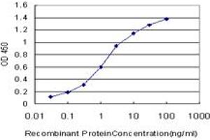 Detection limit for recombinant GST tagged STX4A is approximately 0. (Syntaxin 4 antibody  (AA 19-119))