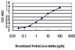 Detection limit for recombinant GST tagged MAP3K4 is approximately 0. (MAP3K4 antibody  (AA 1201-1300))