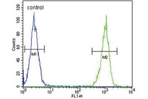 Flow Cytometry (FACS) image for anti-Lactotransferrin (LTF) antibody (ABIN3003876) (Lactoferrin antibody)