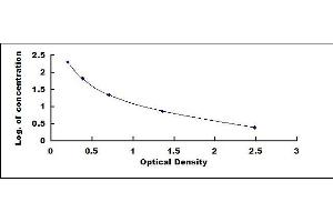 Typical standard curve (AMBP ELISA Kit)