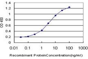 Detection limit for recombinant GST tagged PTK9 is approximately 0. (TWF1 antibody  (AA 80-252))