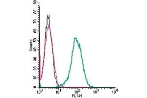 Flow Cytometry (FACS) image for anti-Adrenergic, beta-2-, Receptor, Surface (ADRB2) (AA 15-30), (Extracellular) antibody (ABIN7042904)