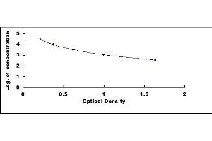 Typical standard curve